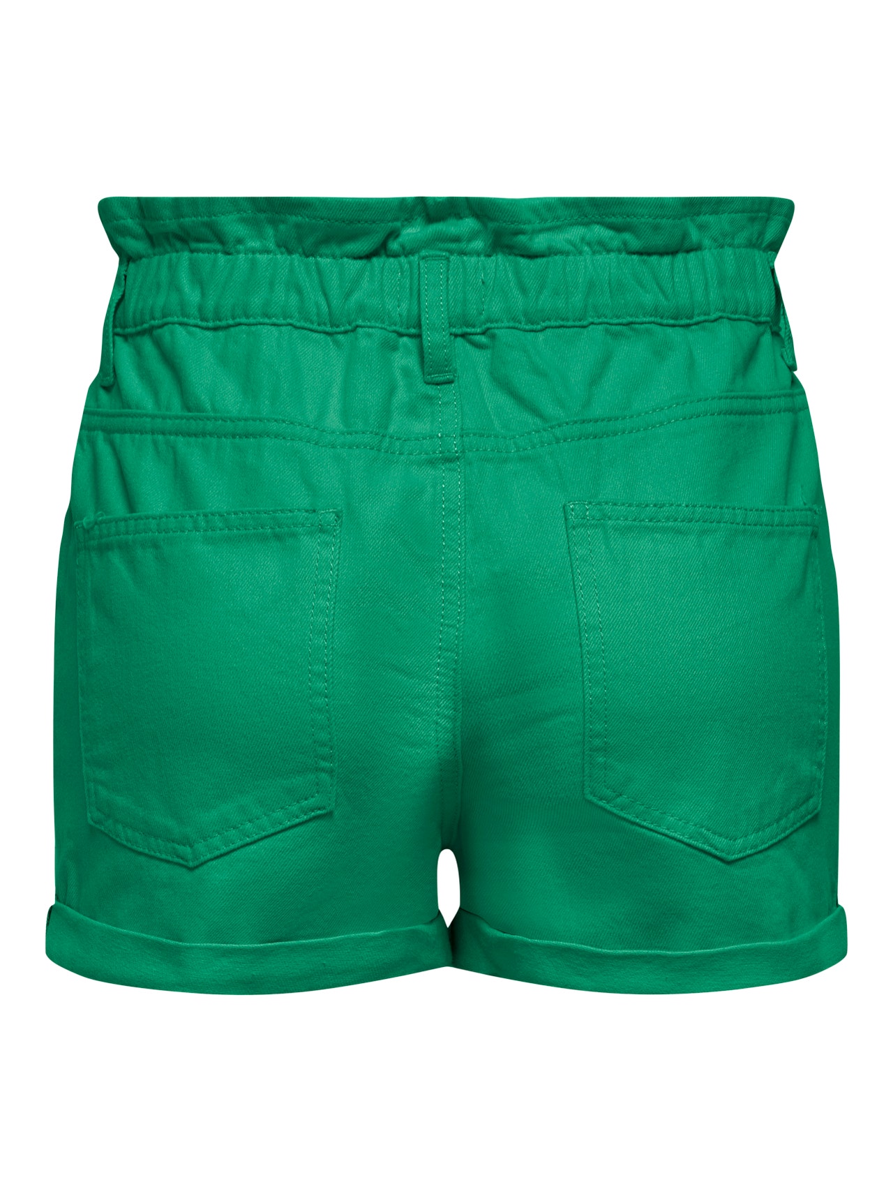 ONLY Paperbag-sydda Shorts -Simply Green - 15230253