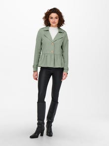 ONLY Kurzer Trenchcoat -Silver Sage - 15230367