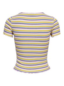 ONLY Striped Top -Goldfinch - 15230515