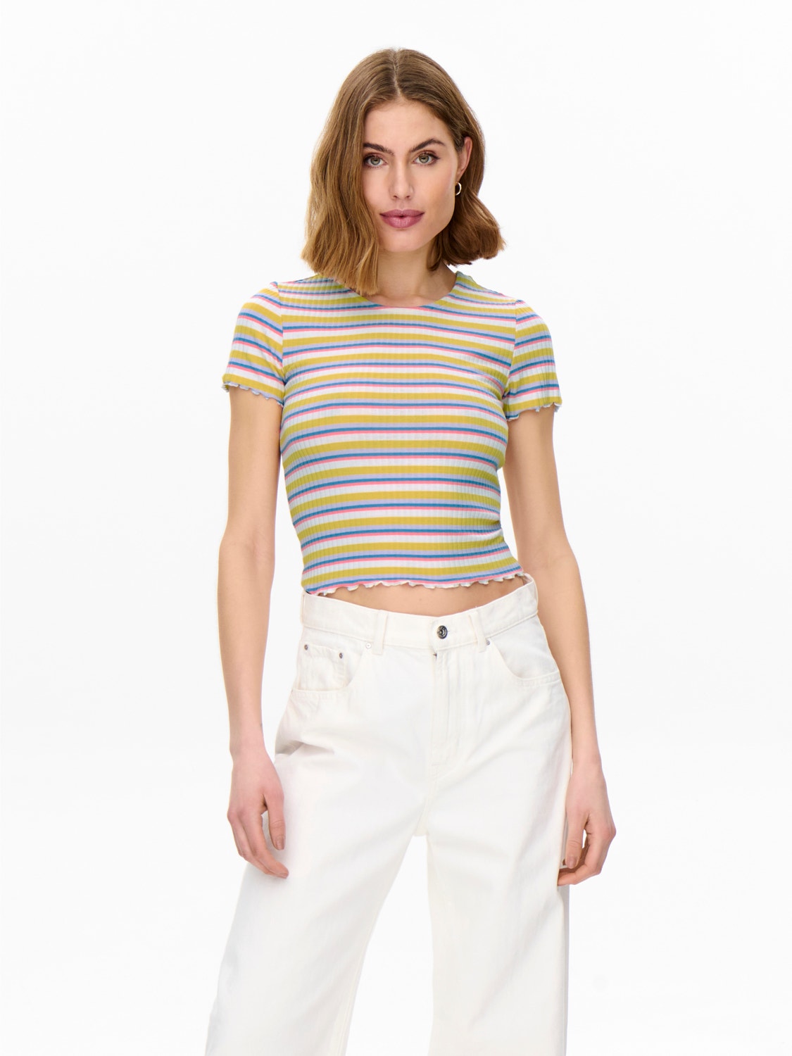 ONLY Gestreept Top -Goldfinch - 15230515