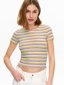 ONLY Rayures Top -Goldfinch - 15230515
