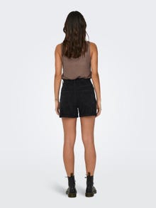 ONLY ONLVega life hw mamá Shorts -Black Denim - 15230571