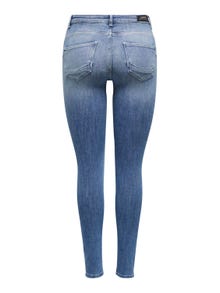 ONLY ONLPower Life Mid Push Skinny fit-jeans -Medium Blue Denim - 15230607