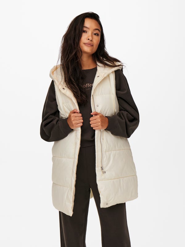 Gilet voor vrouwen, Uk gewatteerde bodywarmers voor dames, lange Gilet voor vrouwen, Uk gewatteerde bodywarmers voor dames, lange