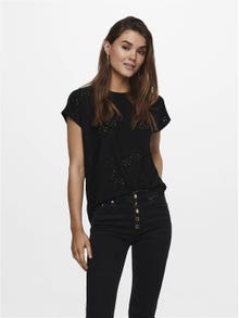 ONLY Loose fitted Top -Black - 15231005
