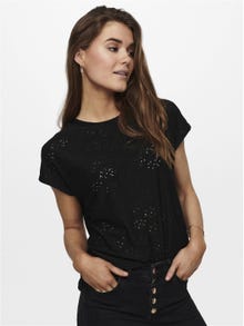 ONLY Coupe ample Top -Black - 15231005