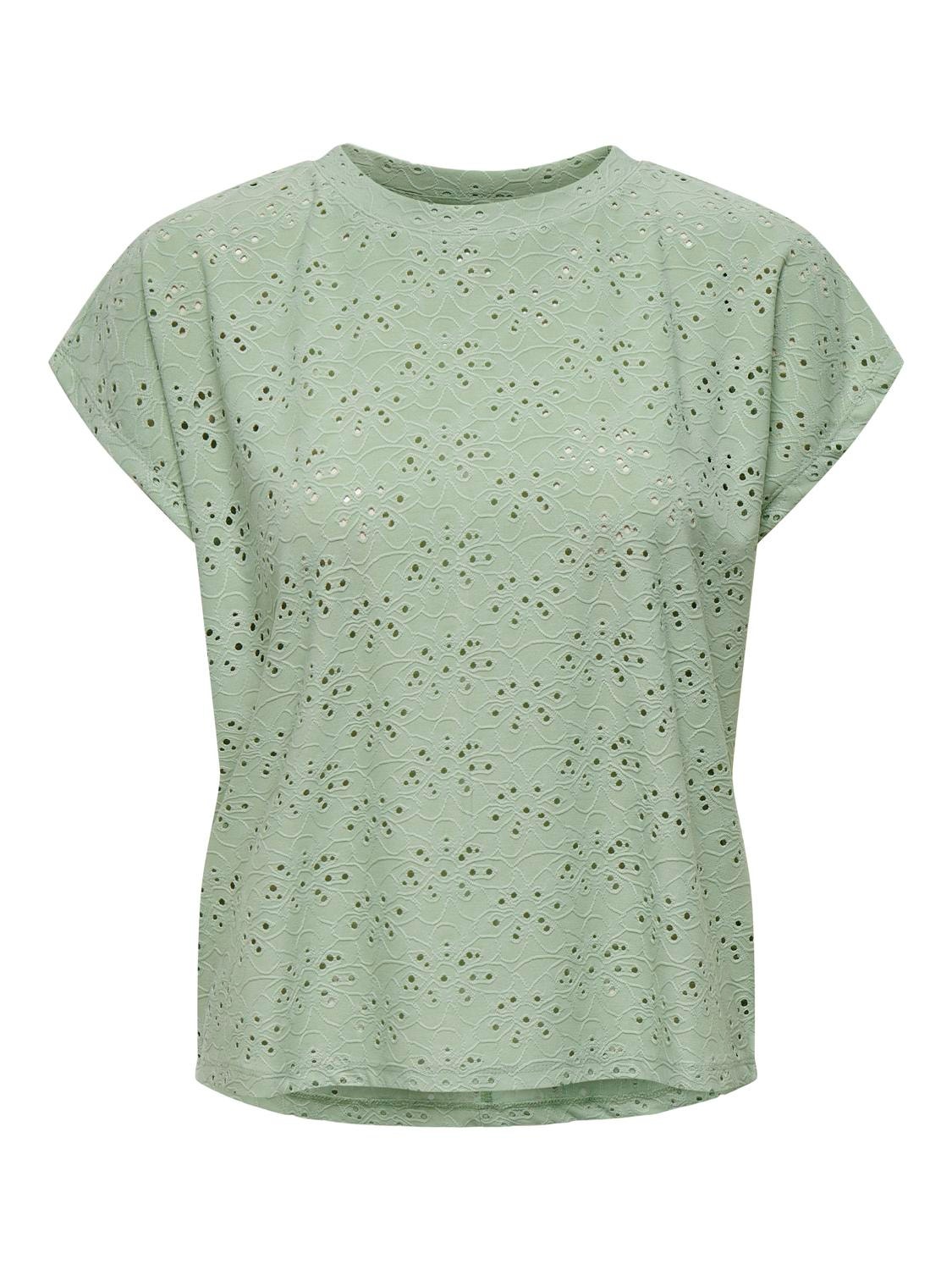 ONLY Coupe ample Top -Frosty Green - 15231005