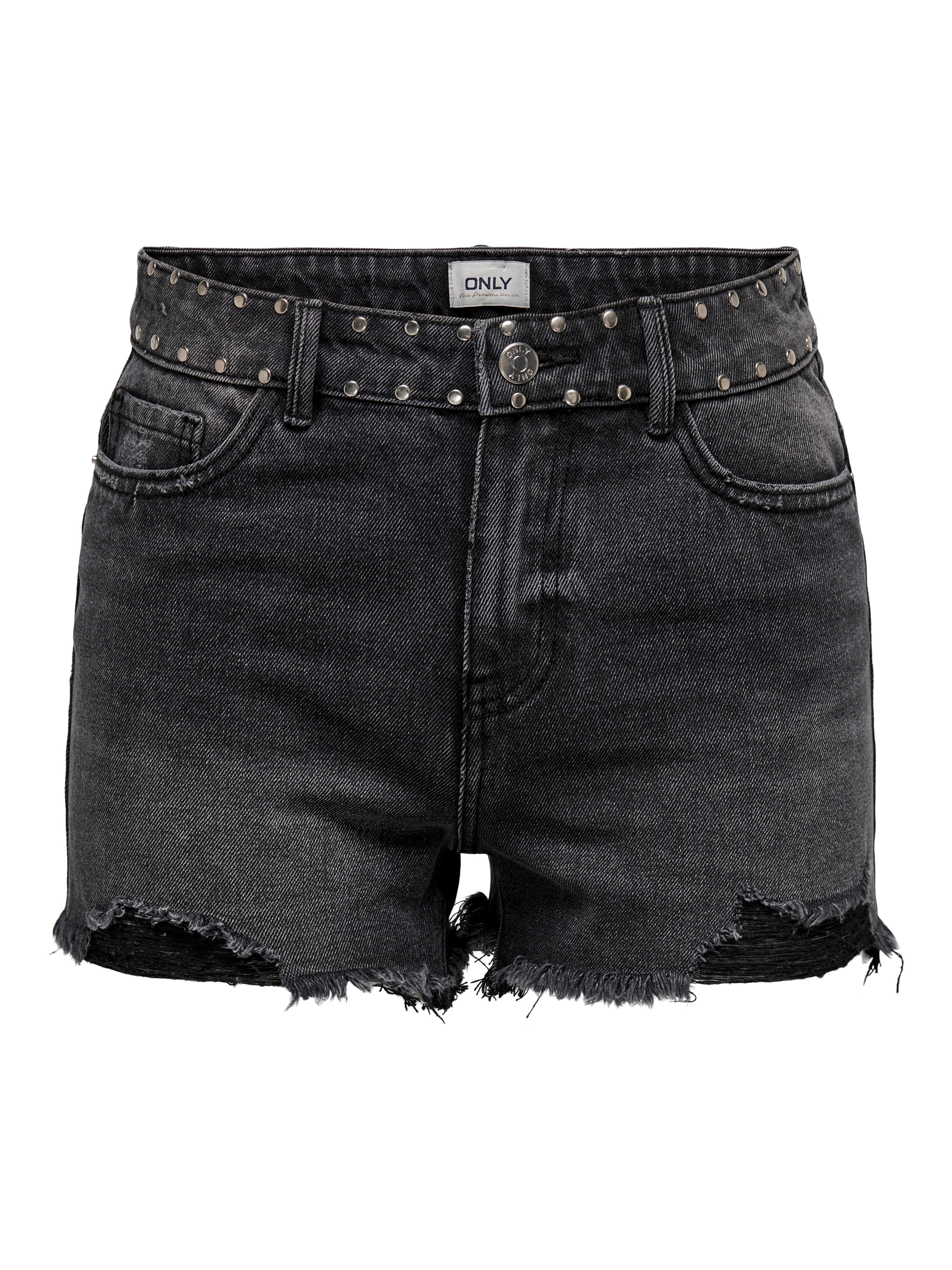 Thumbnail - Onlpacy Hohe Taille Normal Geschnitten Jeans-shorts