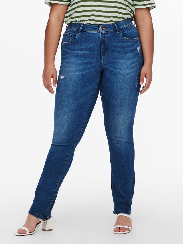 ONLY Skinny Fit Middels høy midje Jeans - 15231027