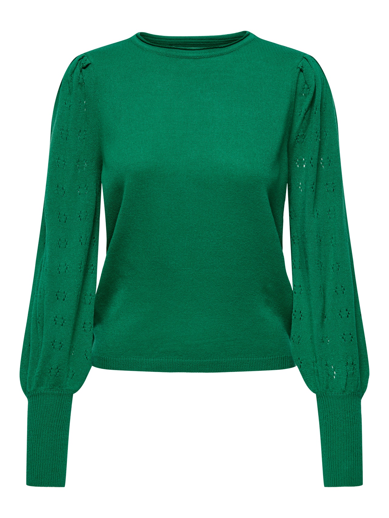 ONLY Ensfarget Strikket pullover -Shady Glade - 15231227