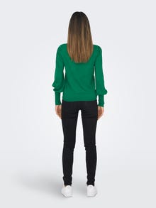 ONLY Solid colored Knitted Pullover -Shady Glade - 15231227