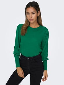 ONLY Solid colored Knitted Pullover -Shady Glade - 15231227
