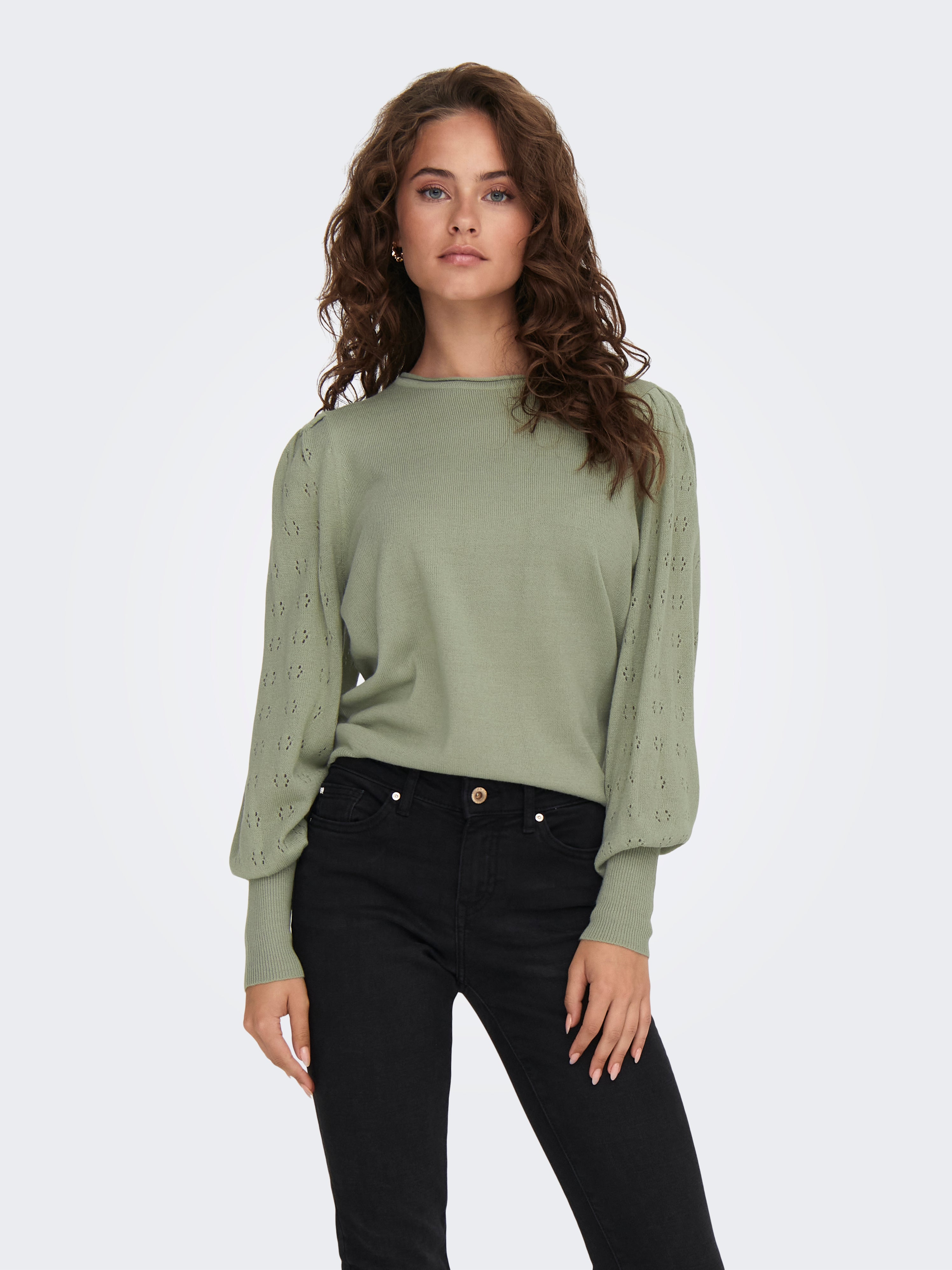 ONLMIRA Pullover Medium Green ONLY® - Main Image