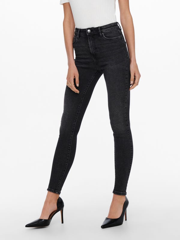 Jeans ONLY Second Skin | Vita Alta E Fit Skinny | Tessuto Elasticizzato - Foto 9