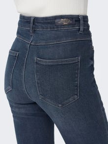 ONLY ONLMila høy midje Skinny fit jeans -Blue Black Denim - 15231285
