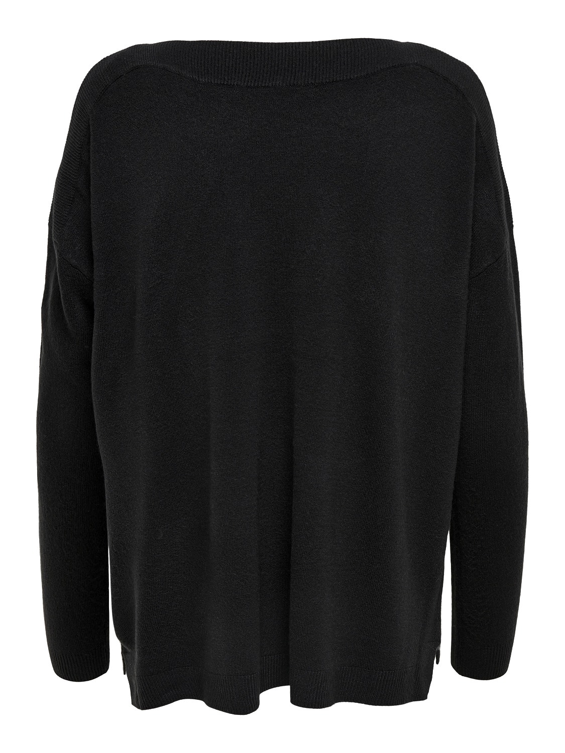 ONLY Pull-overs Regular Fit Col bateau Épaules tombantes -Black - 15231415