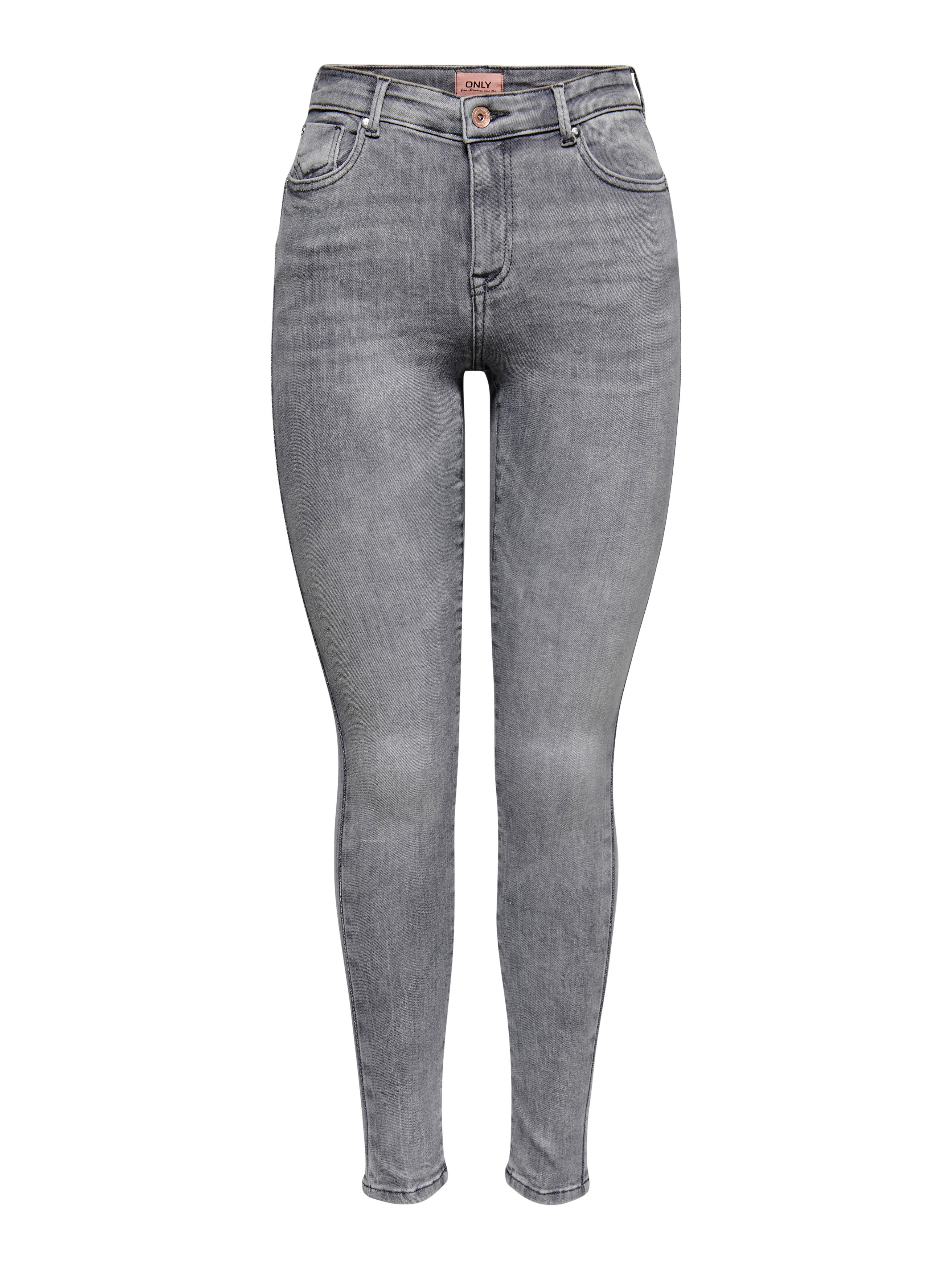 ONLPOWER Mittlere Taille Skinny Fit Jeans | Mittelgrau | ONLY®