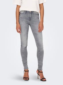 ONLY ONLPower lif mid push up Skinny fit jeans -Grey Denim - 15231450