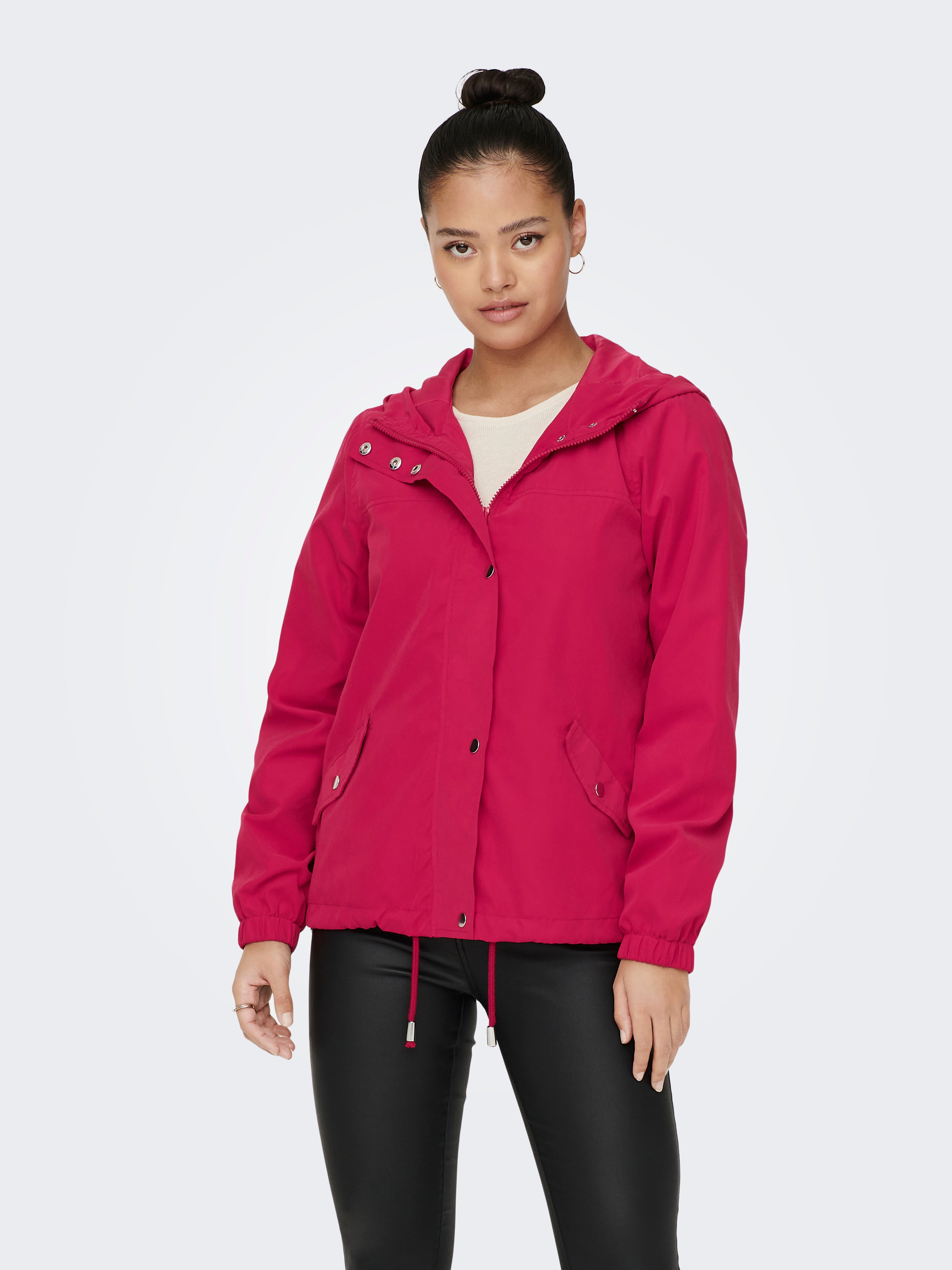 Gl nzende Jacke Dunkles Violett ONLY gl-nzende-jacke-dunkles-violett-only