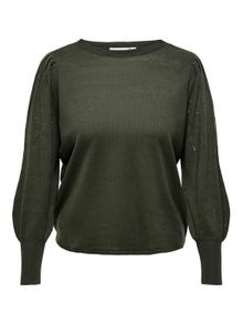 ONLY Curvy knitted Pullover -Rosin - 15231765
