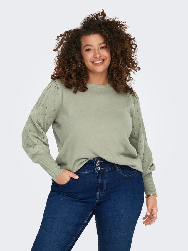 ONLY Curvy knitted Pullover - 15231765
