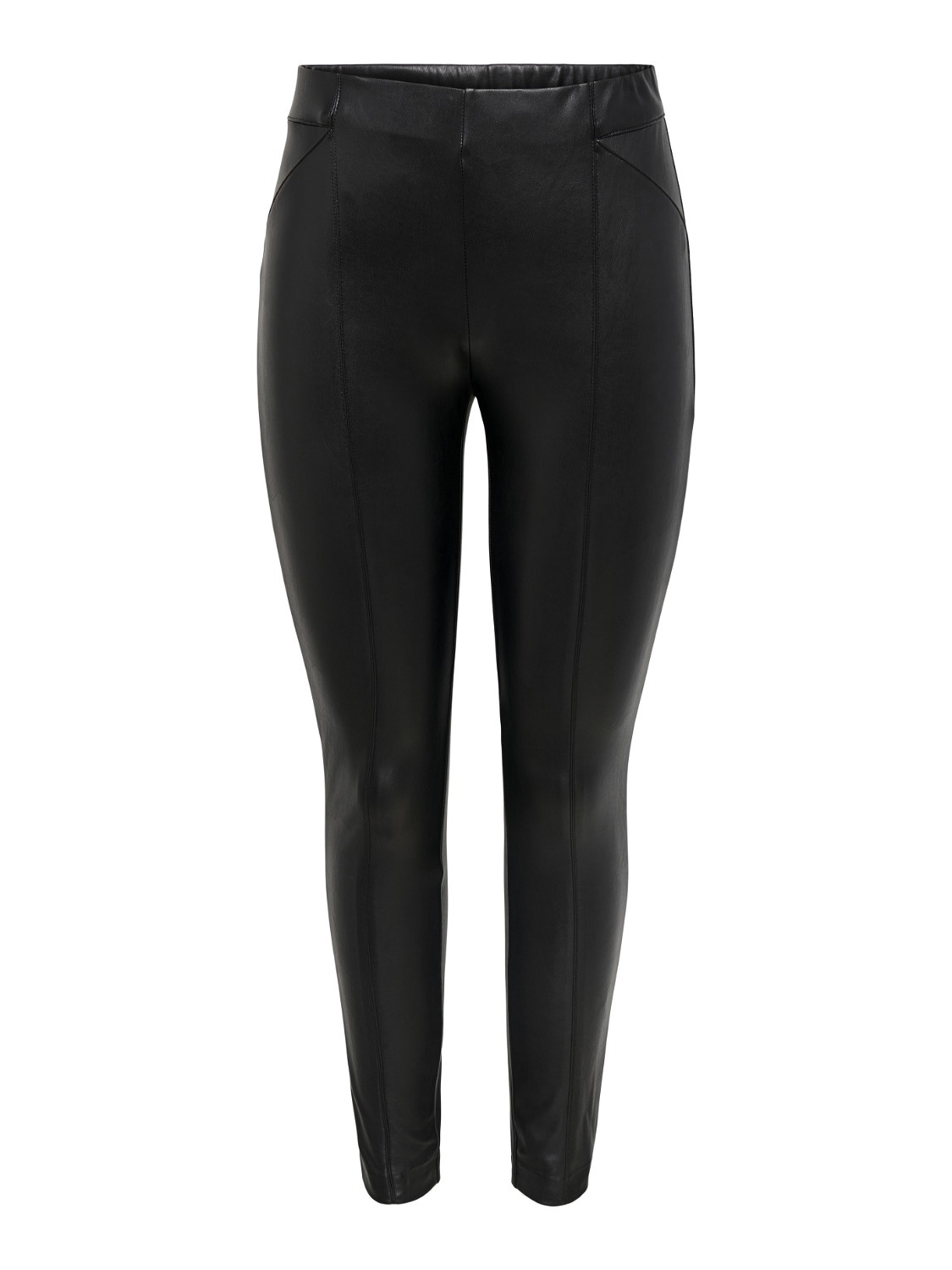 Only, Faux Leather Leggings Ladies, Preto