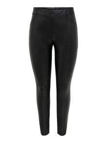 ONLY Faux leather Leggings -Black - 15231825