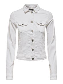 ONLY Tall Denim jacket -White - 15232150