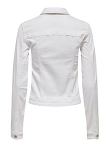 ONLY Tall Denim jakke -White - 15232150