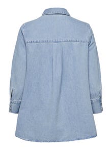 ONLY Loose fit Denim shirt -Medium Blue Denim - 15232224