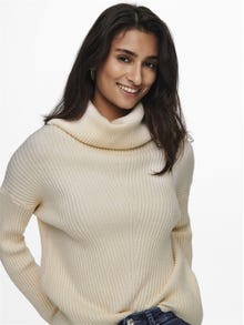 ONLY Cowl neck Pullover -Whitecap Gray - 15232493
