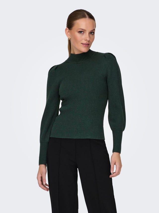 ONLY High neck Knitted Pullover - 15232494