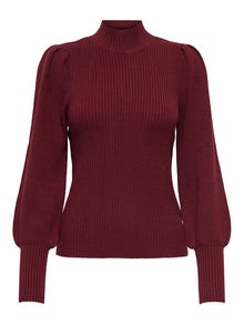 ONLY ONLKATIA Knitted pullover -Cabernet - 15232494