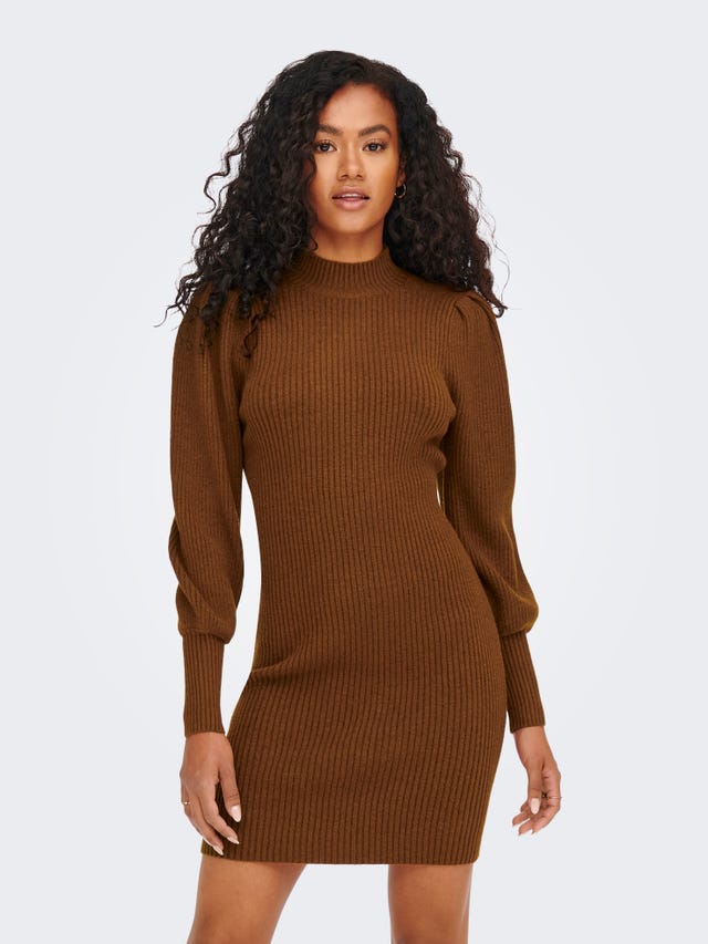 ONLY Mini knit dress with long sleeves - 15232502