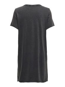 ONLY Short T-Shirt Dress -Black - 15232549