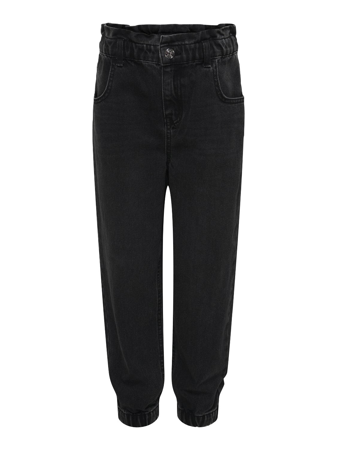 Carrot fit hot sale black jeans