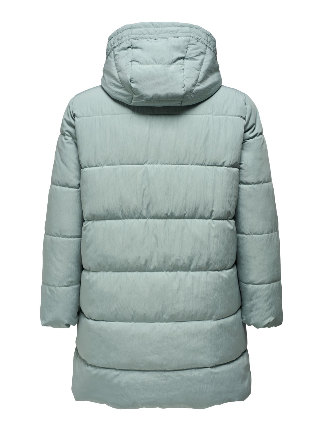 turquoise padded coat