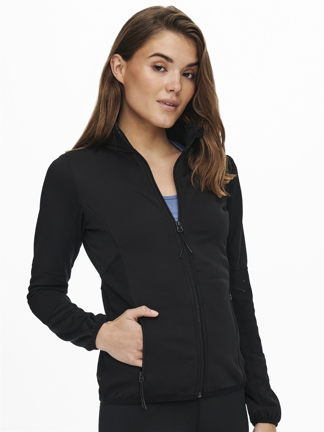 ONLY Training Fleece jacket -Black - 15233181