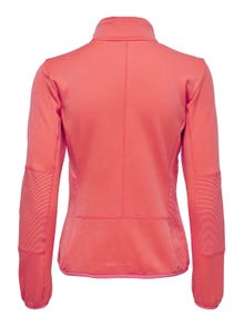 ONLY Moulant Veste polaire -Spiced Coral - 15233181