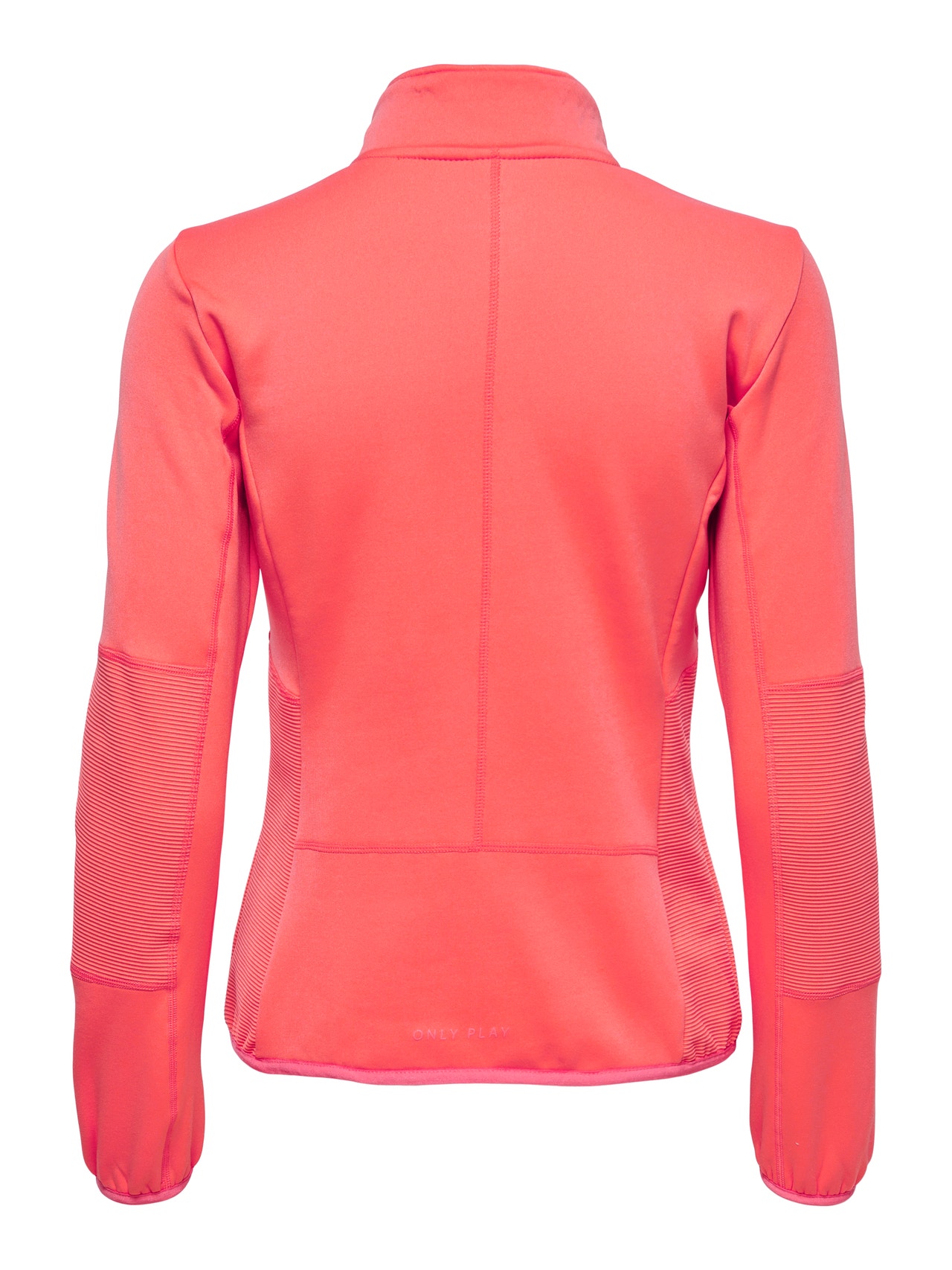 ONLY Tight fit Fleecejacka -Spiced Coral - 15233181