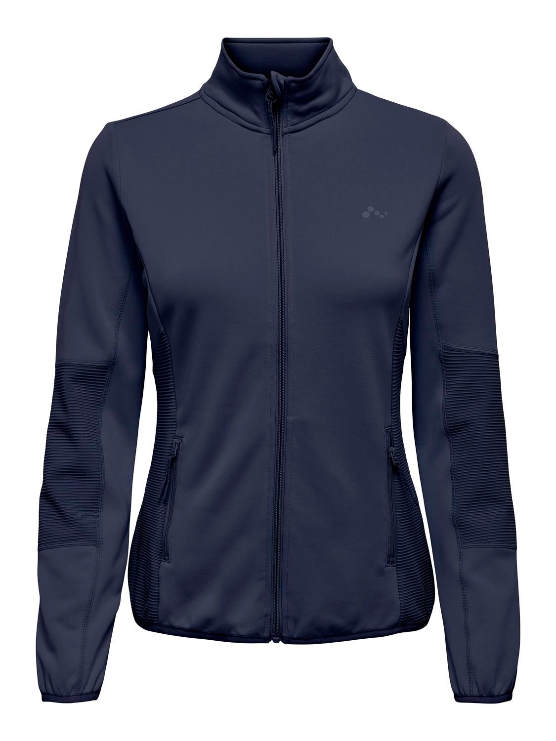 ONLY Training Fleece jacket -Maritime Blue - 15233181