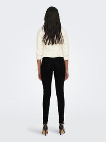ONLY Skinny Fit Sehr niedrige Taille Jeans -Black Denim - 15233217