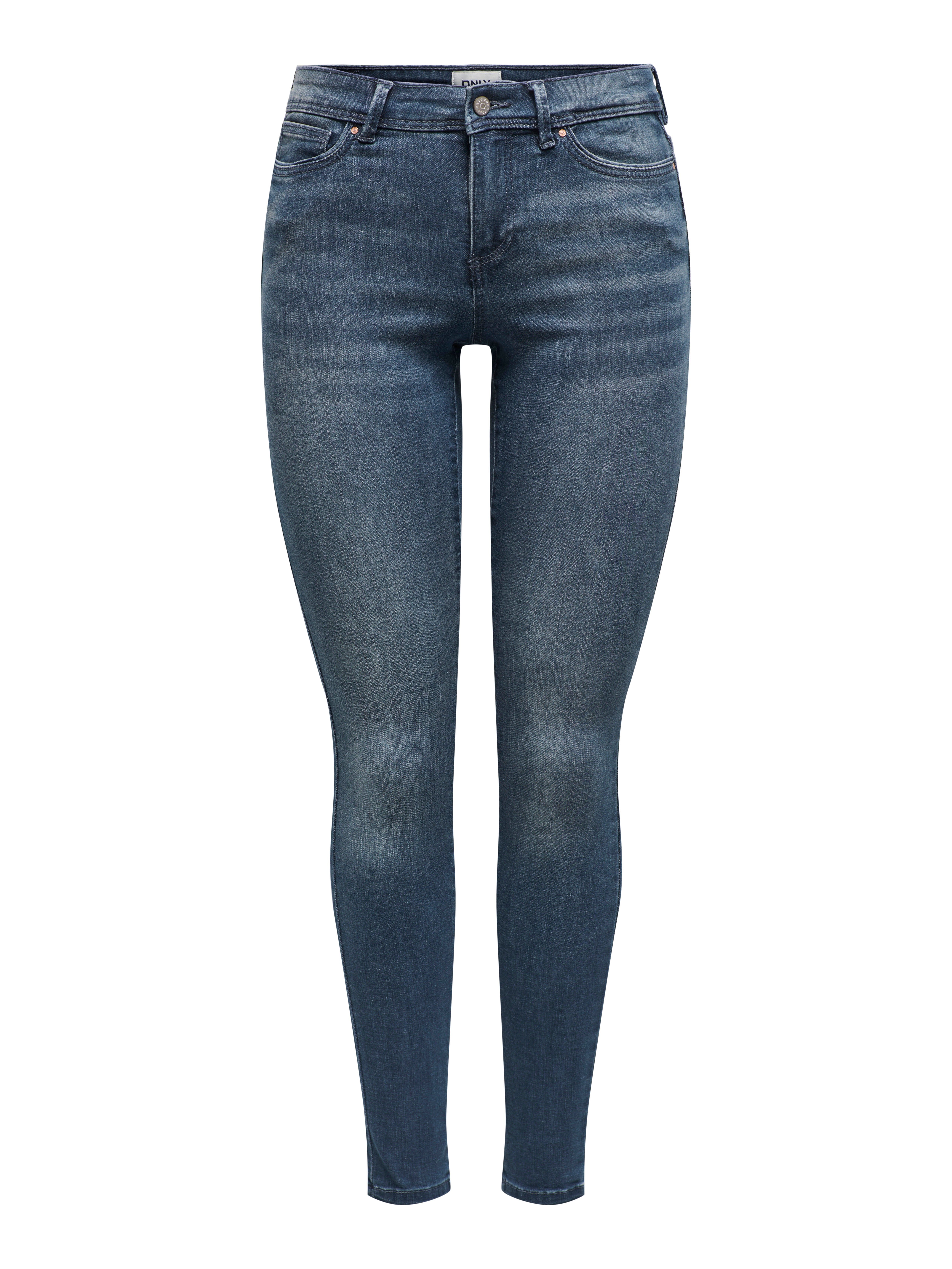 Thumbnail - Onlwauw Mittlere Taille Skinny Fit Jeans