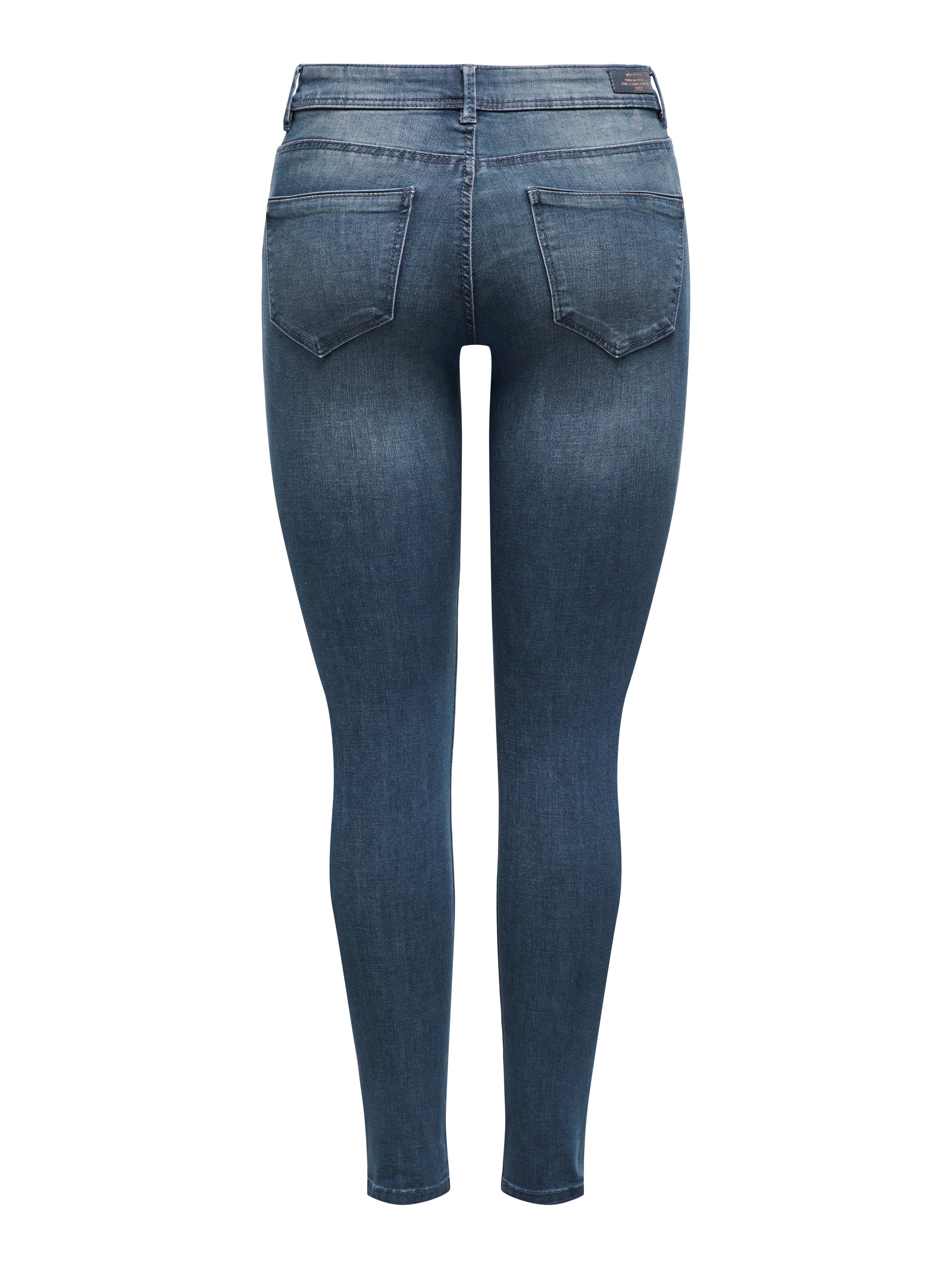 ONLY Onkennend skinny jeans voor dames, middelhoge taille, skinny fit jeans, Black 1, L / 34L ONLY Onkennend skinny jeans voor dames, middelhoge taille, skinny fit jeans, Black 1, L / 34L