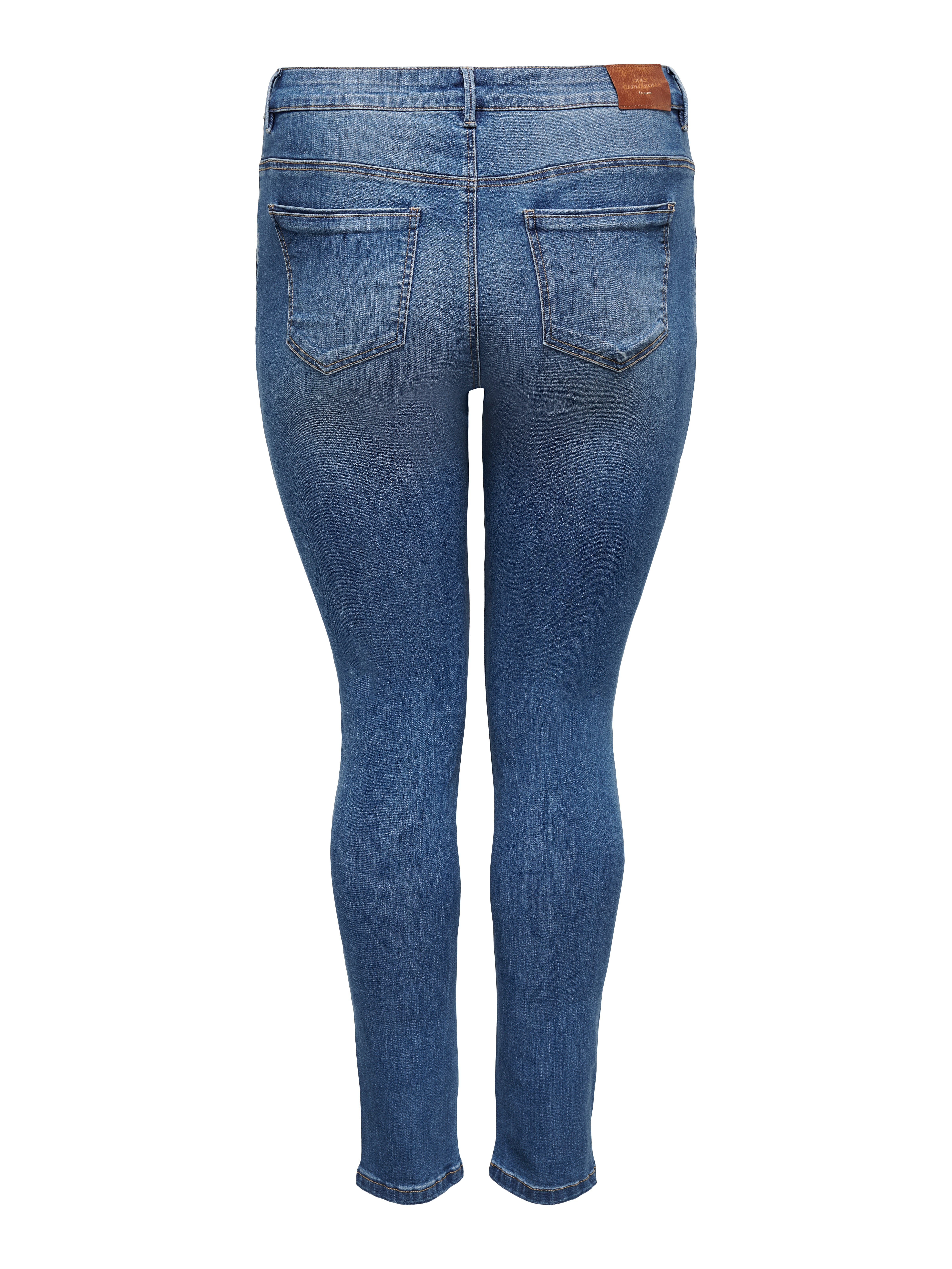 Thumbnail - Carsally Mittlere Taille Skinny Fit Jeans