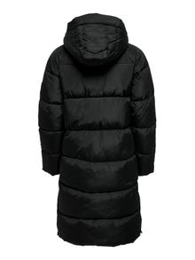 ONLY Hood Coat -Black - 15233425