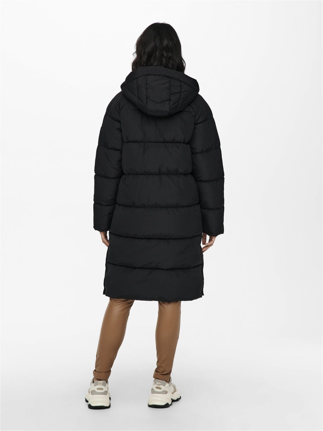 Hood Coat Black ONLY