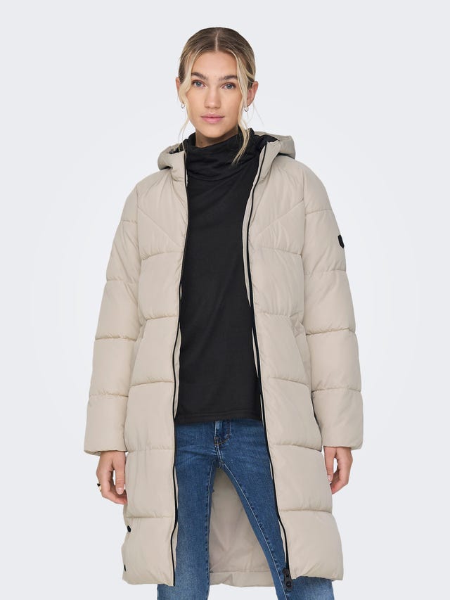 ONLY Hood Coat - 15233425