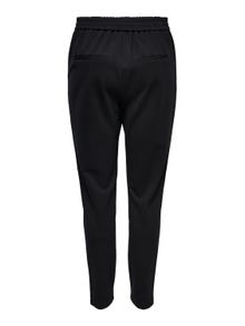 ONLY Slim Fit Mid waist Trousers -Black - 15233496