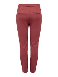 ONLY Slim Fit Mid waist Trousers -Cowhide - 15233496